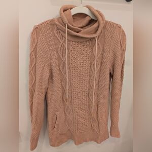 LL Bean Signature Cotton Funnelneck Sweater